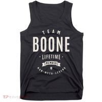 Team Boone Lifetime Member Funny Name Boone Tank Top thumb 0