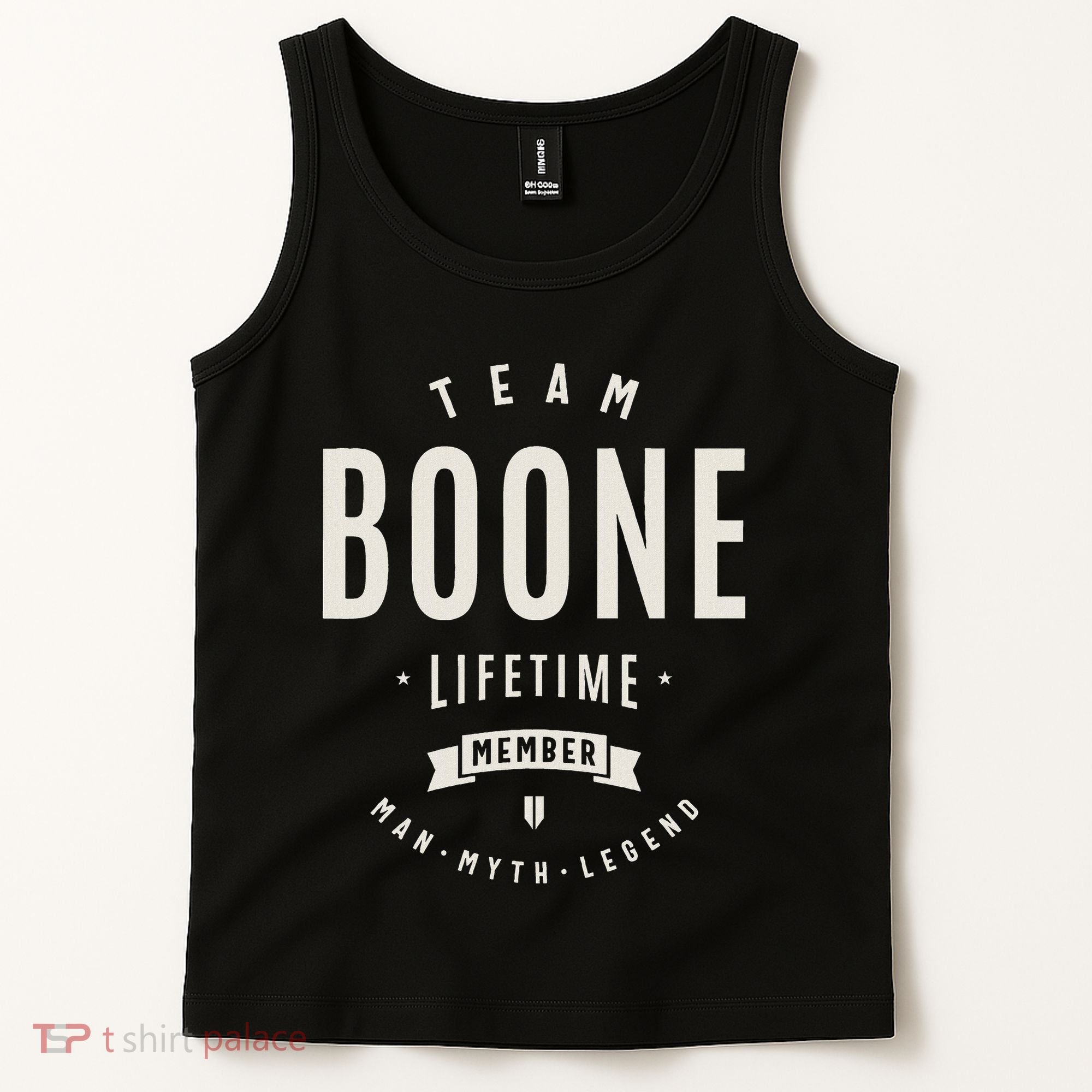 Team Boone Lifetime Member Funny Name Boone Tank Top