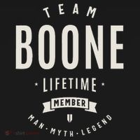 Team Boone Lifetime Member Funny Name Boone Tank Top thumb 6