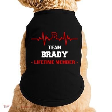 Team Brady Lifetime Member Doggie Tank