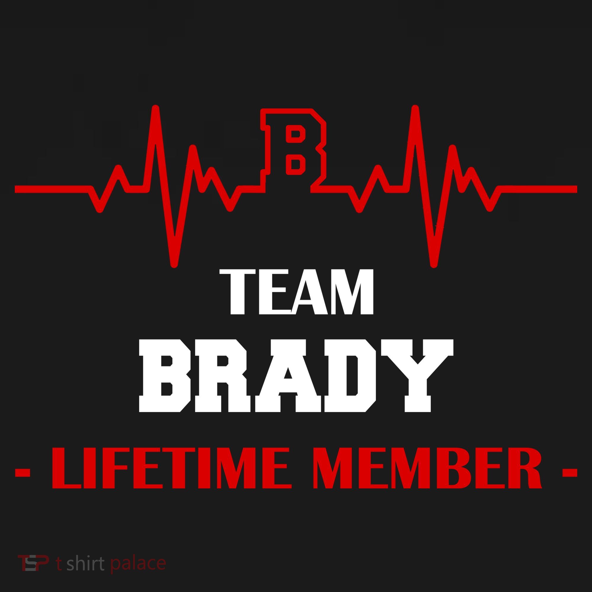 Team Brady Lifetime Member Backpack