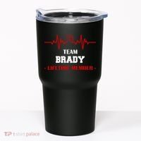 Team Brady Lifetime Member Tumbler thumb 0