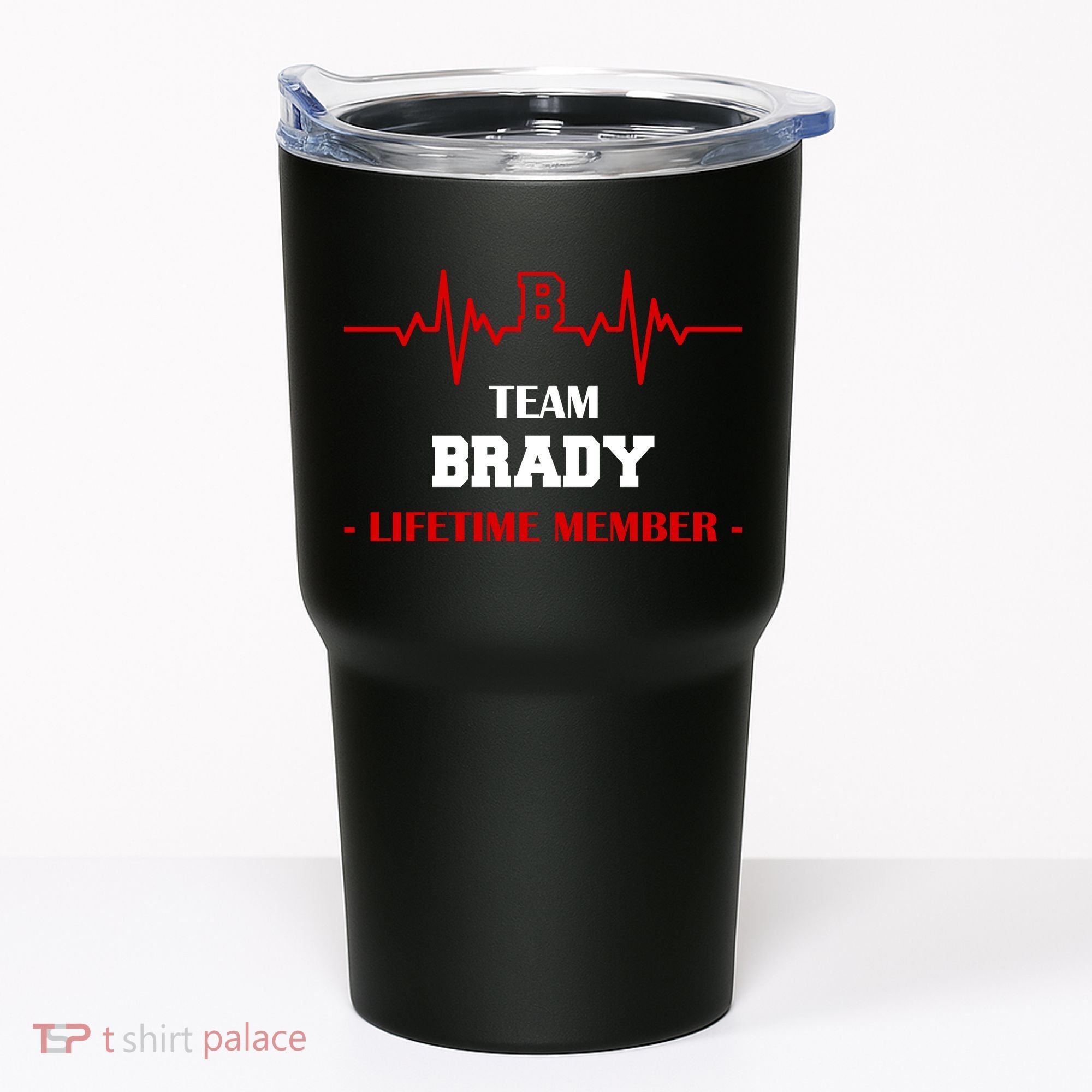 Team Brady Lifetime Member Tumbler