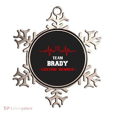 Team Brady Lifetime Member Ornament