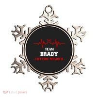 Team Brady Lifetime Member Ornament thumb 0