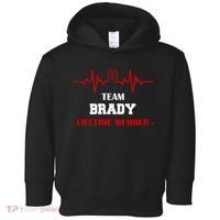Team Brady Lifetime Member Toddler Hoodie thumb 0