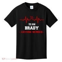 Team Brady Lifetime Member Kids T-Shirt thumb 0