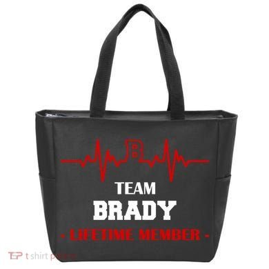 Team Brady Lifetime Member Tote Bag