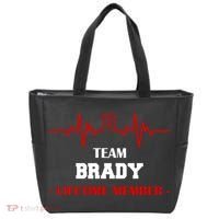 Team Brady Lifetime Member Tote Bag thumb 0