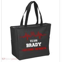 Team Brady Lifetime Member Tote Bag thumb 2