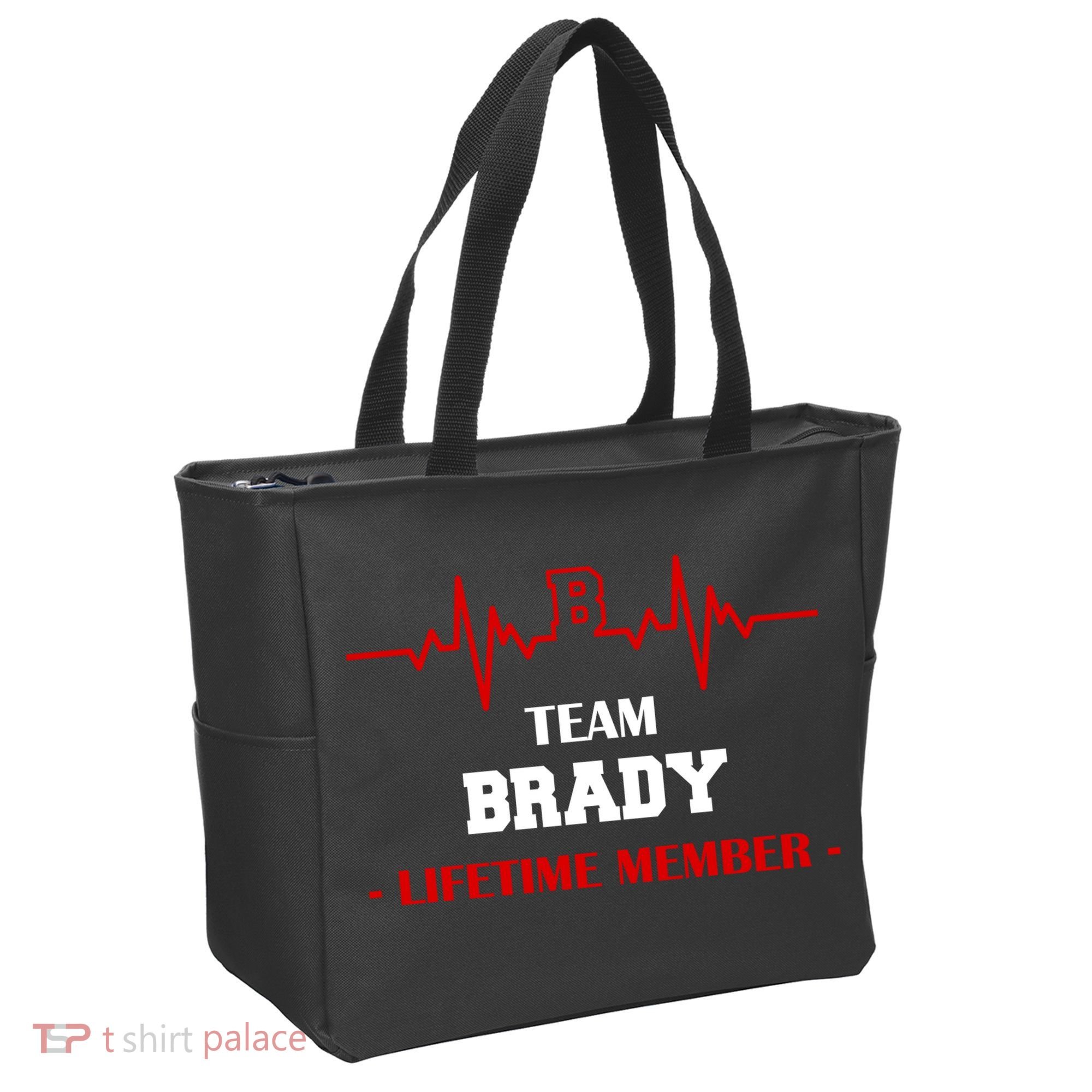 Team Brady Lifetime Member Tote Bag