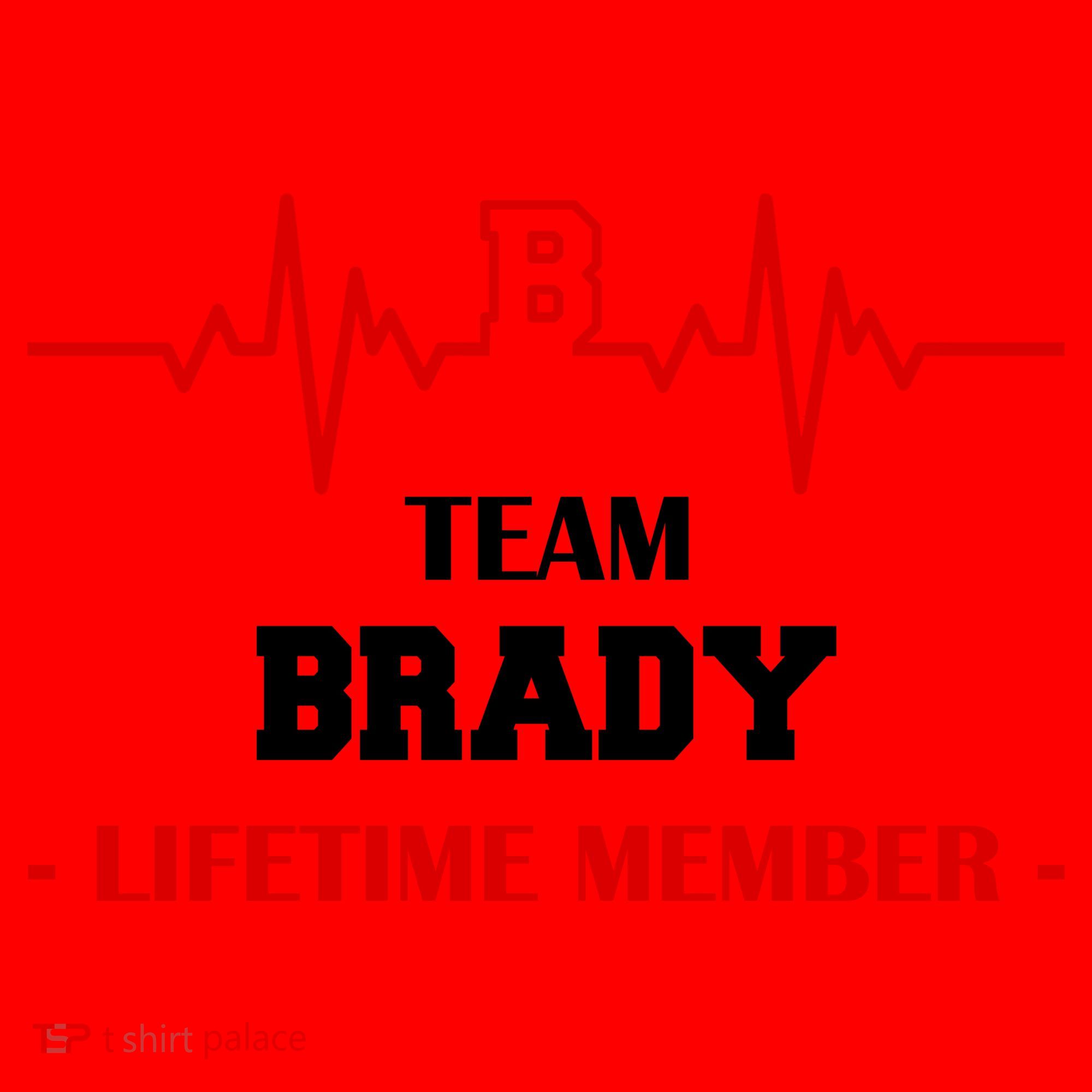 Team Brady Lifetime Member Santa Hat