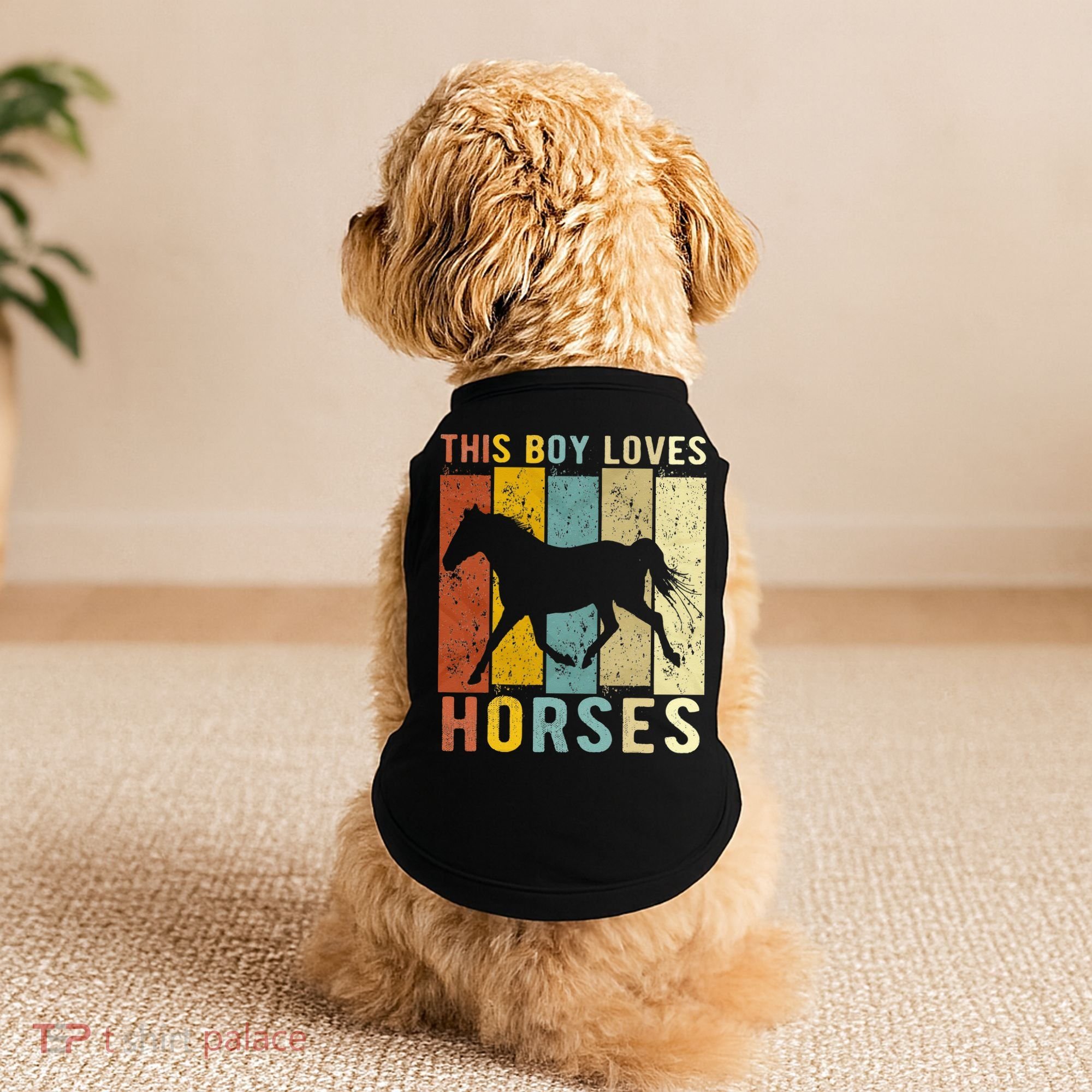 This Boy Loves Horses Horse Doggie Tank