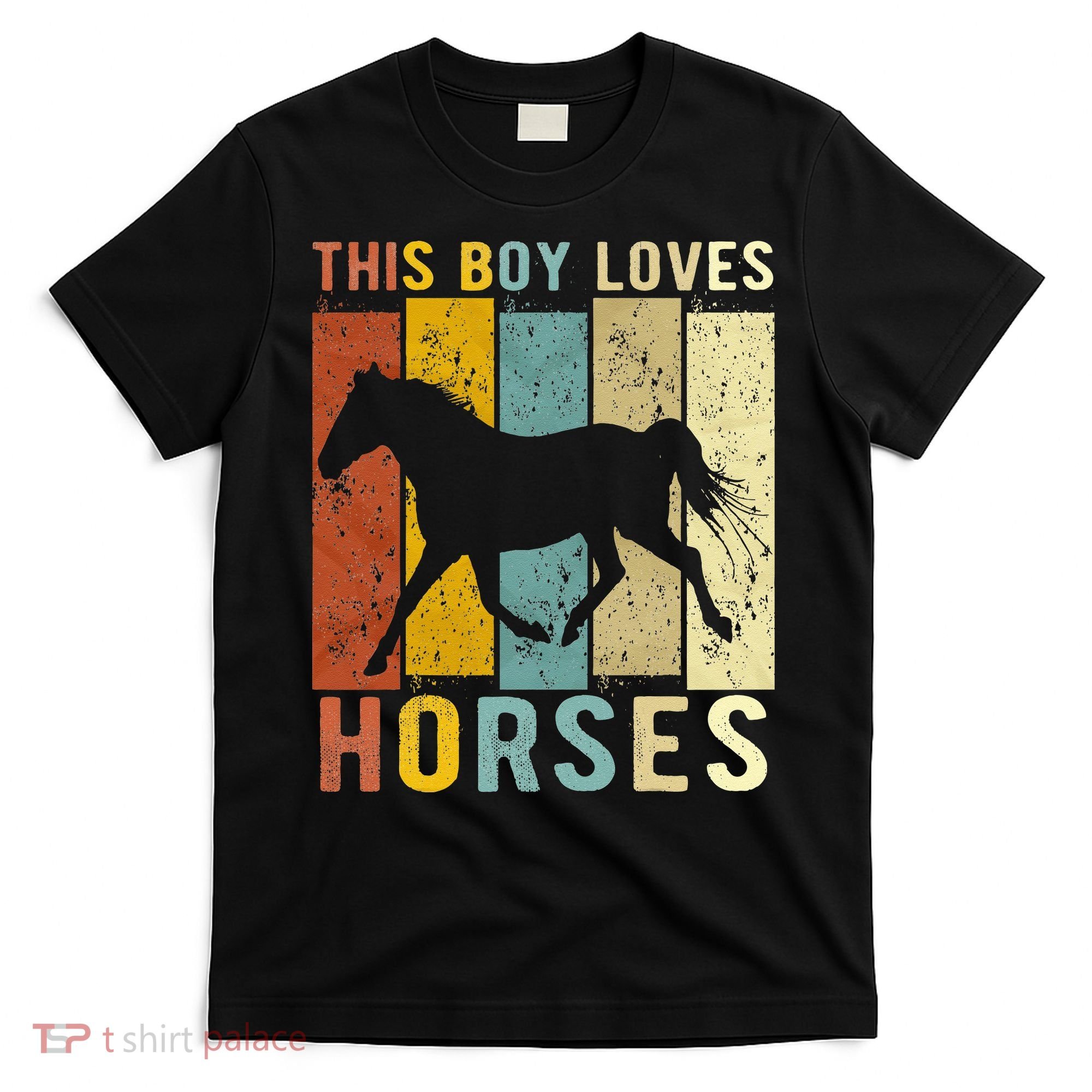 This Boy Loves Horses Horse T-Shirt
