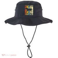 This Boy Loves Horses Horse Bucket Hat thumb 0