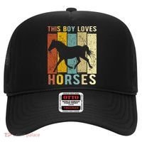 This Boy Loves Horses Horse Hat thumb 0