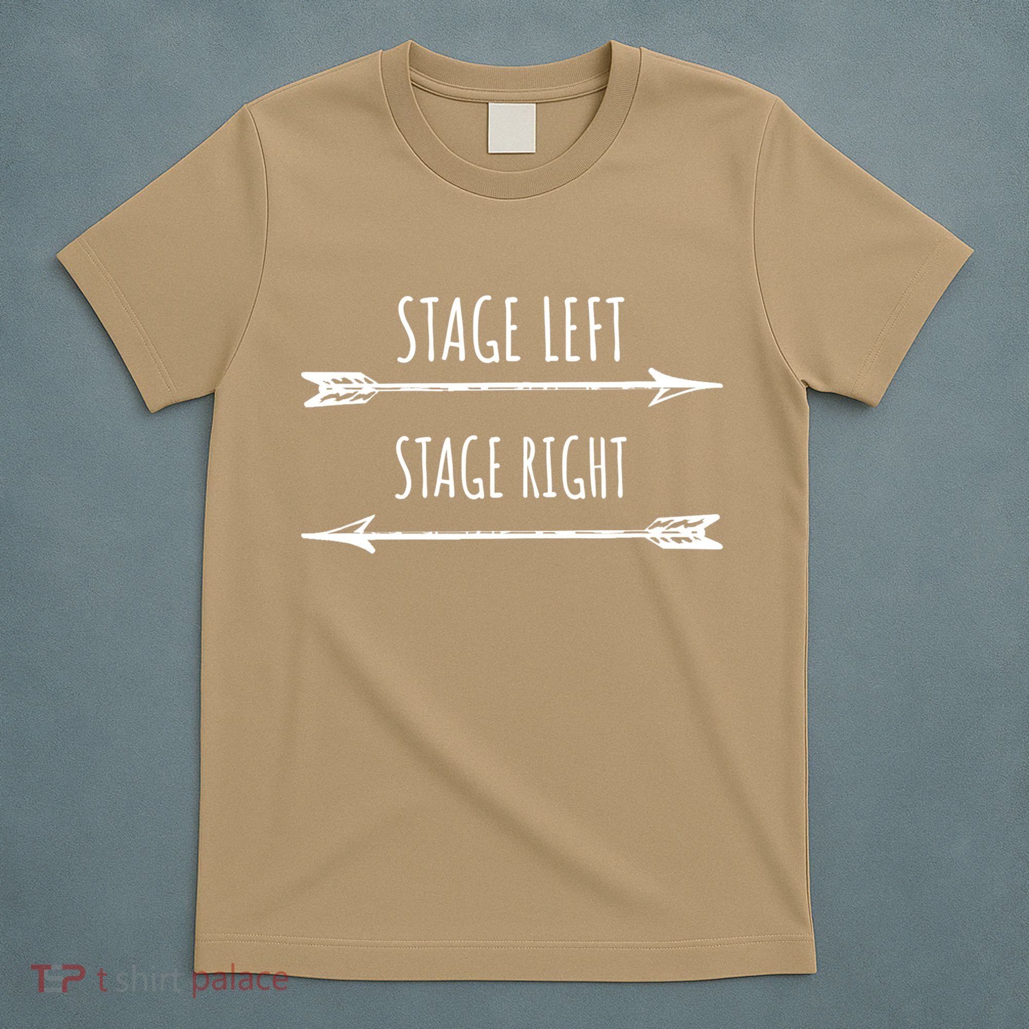 Theater Broadway Musical Funny Gift Stage Actor Gift T-Shirt