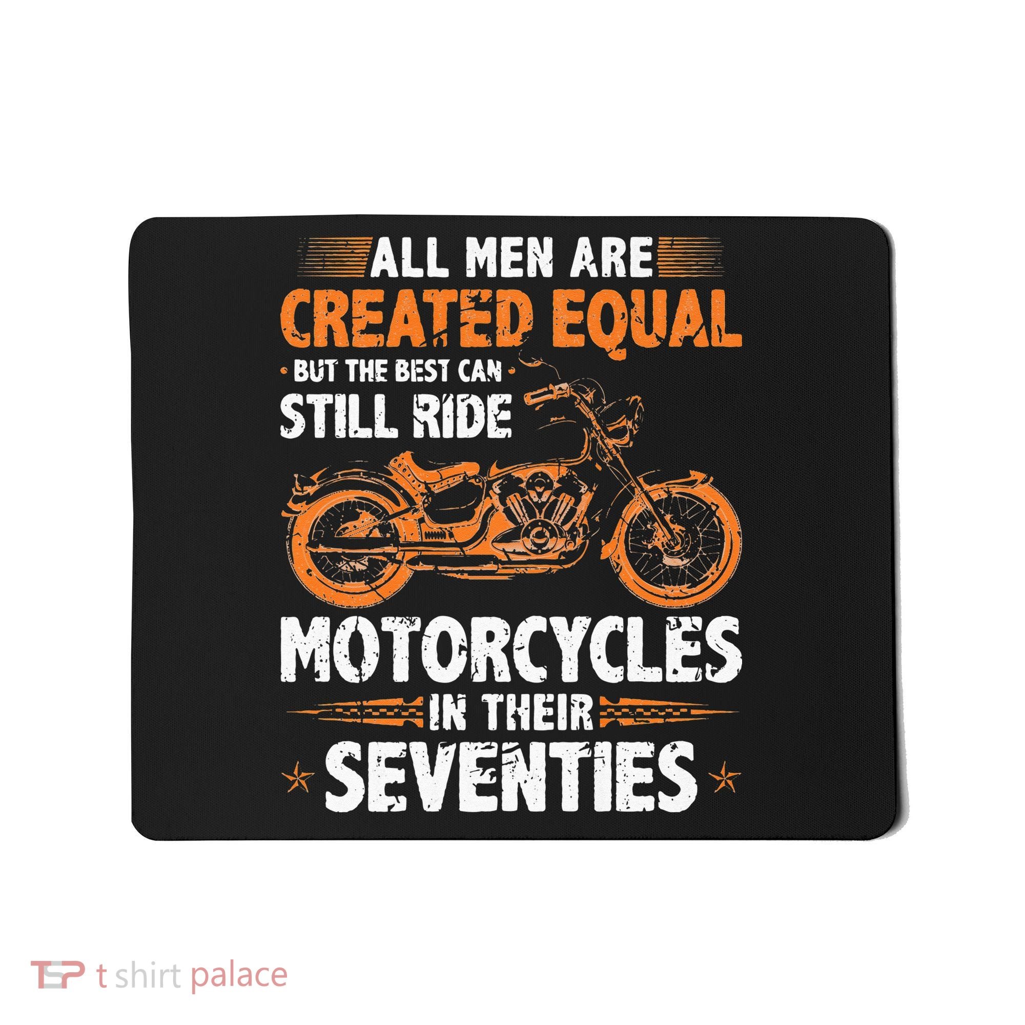 The Best Men Can Still Ride Motorcycles In Their 70s Biker Mousepad
