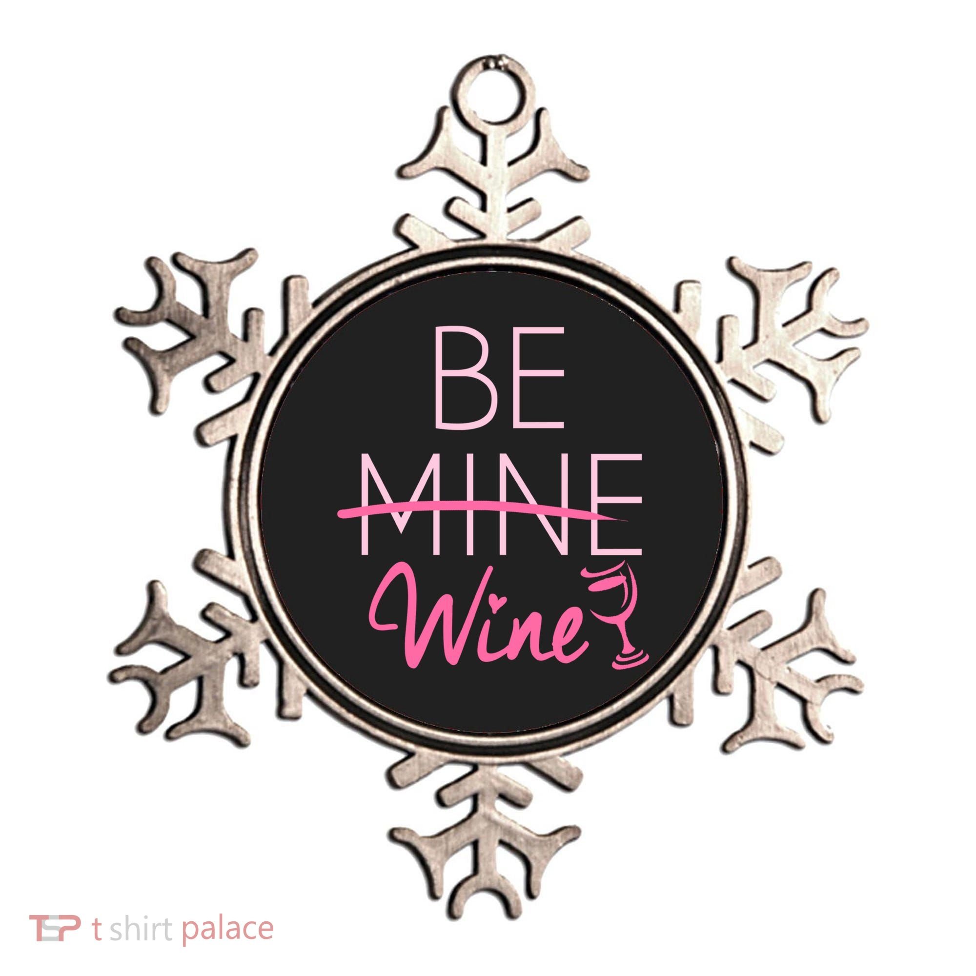 Trendy Be Mine Be Wine Valentine's Day Humor Cool Gift Ornament