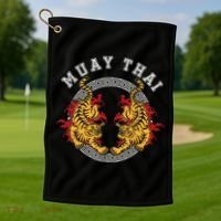 Thai Boxing Muay Thai Golf Towel thumb 1