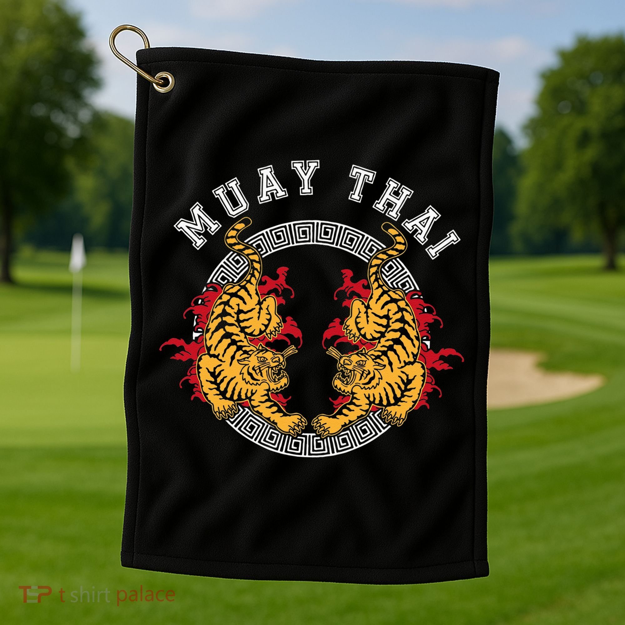 Thai Boxing Muay Thai Golf Towel