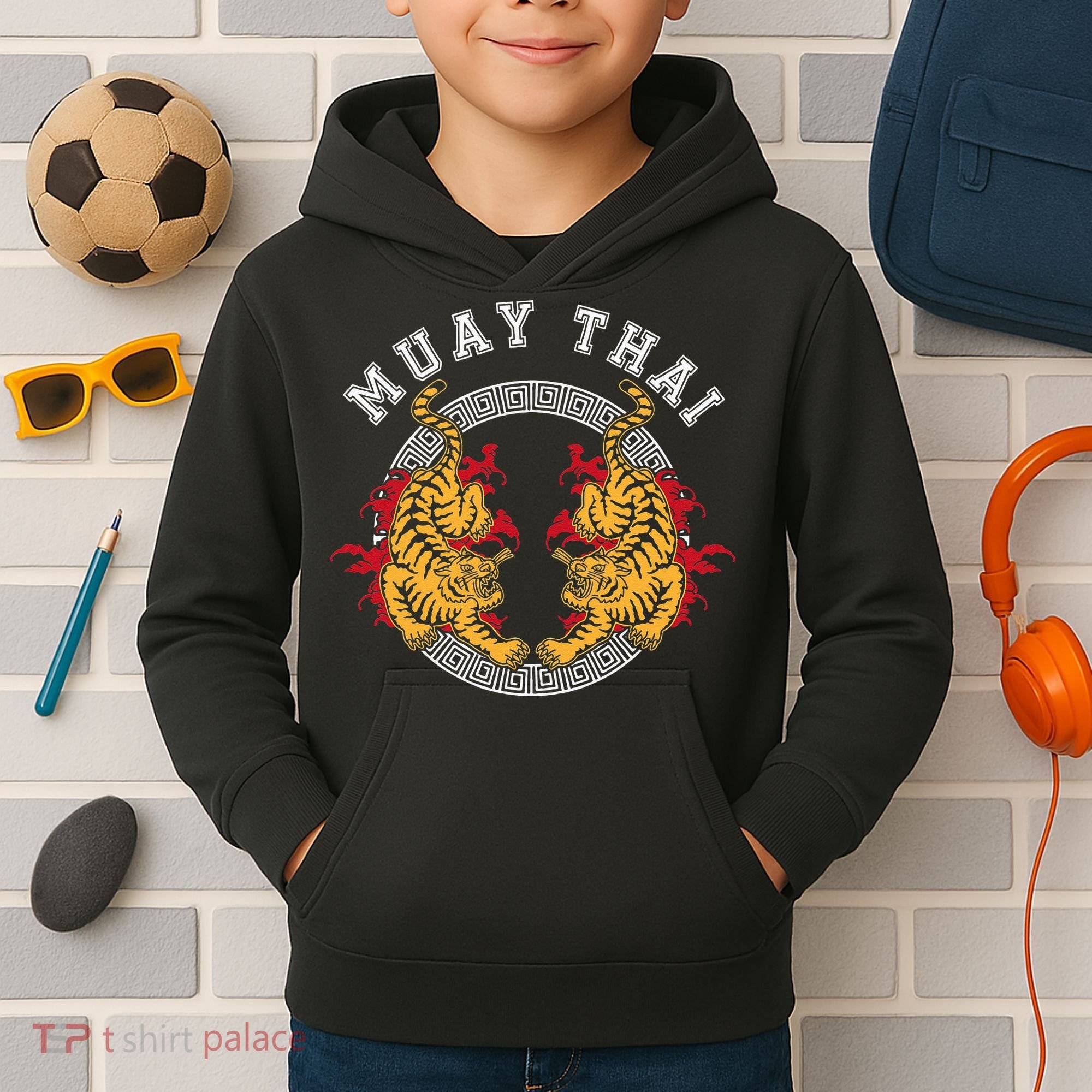 Thai Boxing Muay Thai Kids Hoodie