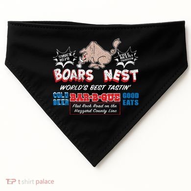 The Boars Nest Best BBQue USA-Made Doggie Bandana