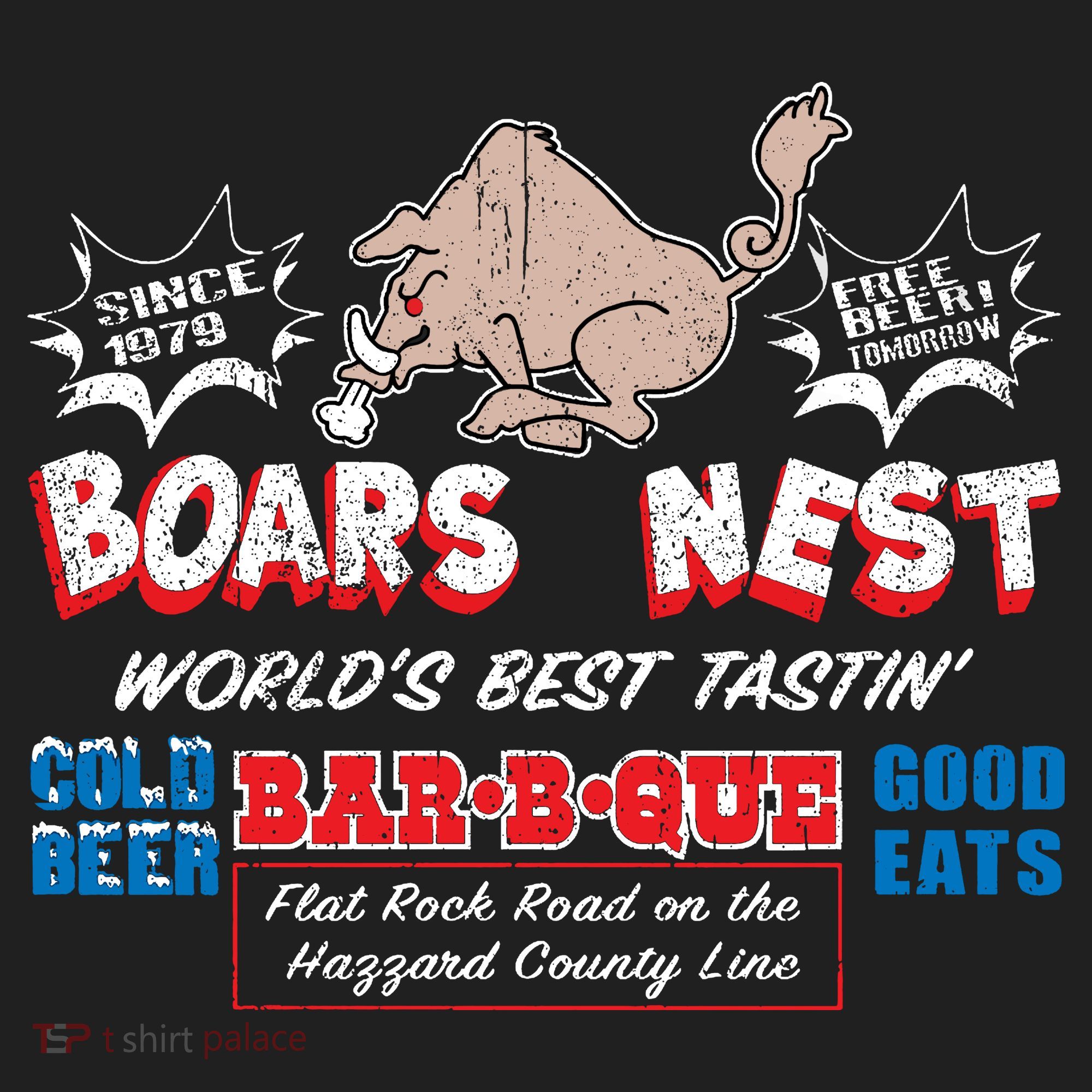 The Boars Nest Best BBQue Golf Towel