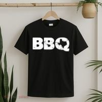 Texas BBQ novelty Texas Barbecue and Map vintage BBQ T-Shirt thumb 2