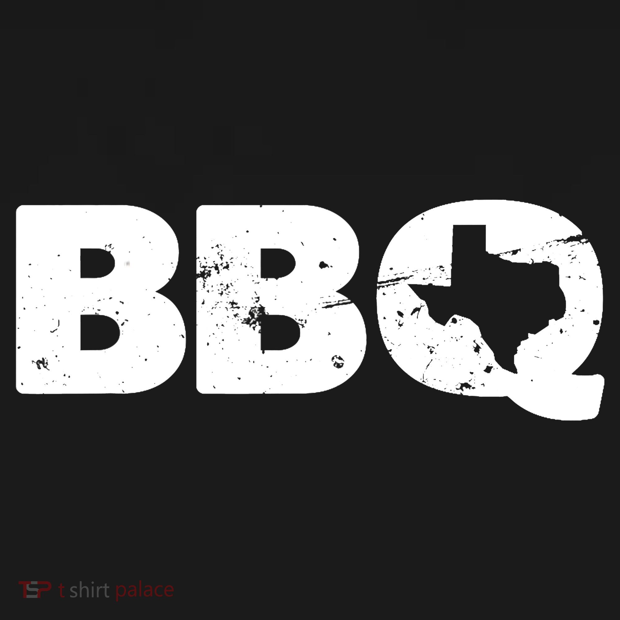 Texas BBQ novelty Texas Barbecue and Map vintage BBQ T-Shirt