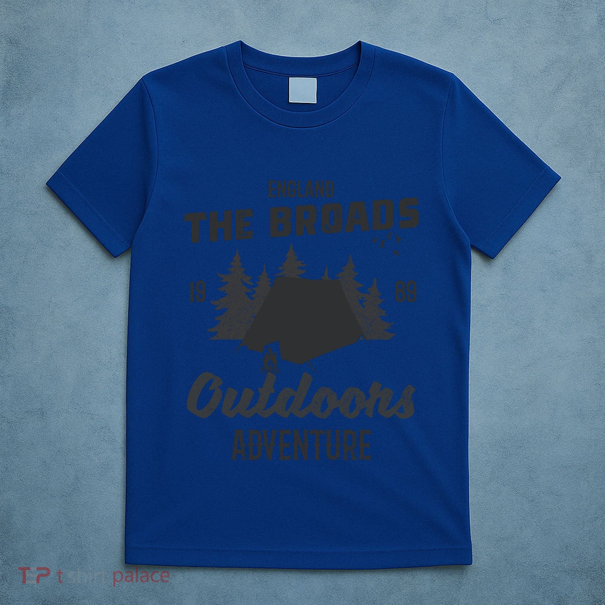 The Broads National Park 1989 Uk Parks Adventure Oiutdoors Gift T-Shirt