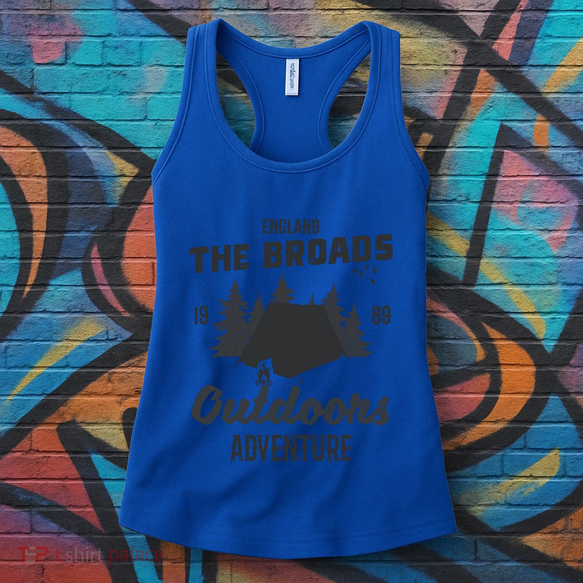 The Broads National Park 1989 Uk Parks Adventure Oiutdoors Gift Women's Tank Top