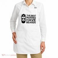 The Best Nurses Have Beards Funny Nurse Apron thumb 2