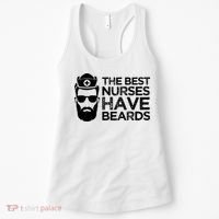 The Best Nurses Have Beards Funny Nurse Women's Tank Top thumb 0