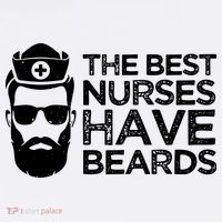 The Best Nurses Have Beards Funny Nurse Baby Bodysuit thumb 2
