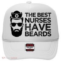 The Best Nurses Have Beards Funny Nurse Hat thumb 0