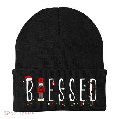 Trendy Blessed Nutcracker Beanie