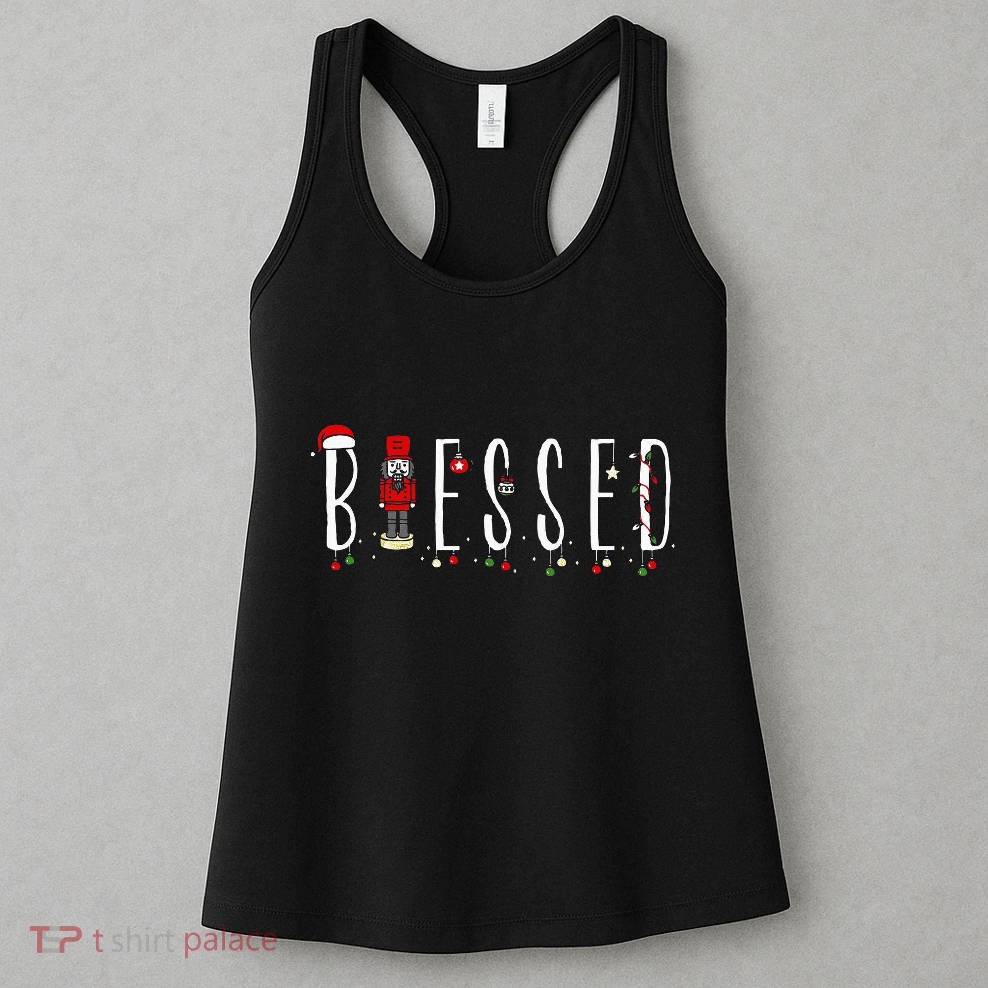 Trendy Blessed Nutcracker Women's Tank Top