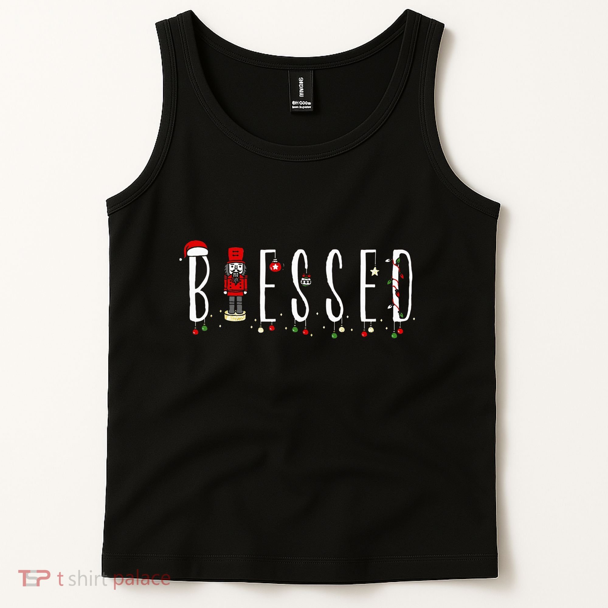 Trendy Blessed Nutcracker Tank Top