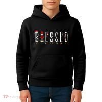 Trendy Blessed Nutcracker Kids Hoodie thumb 4
