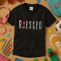 Trendy Blessed Nutcracker Kids T-Shirt thumb 3