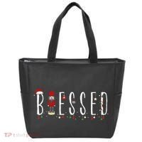 Trendy Blessed Nutcracker Tote Bag thumb 0