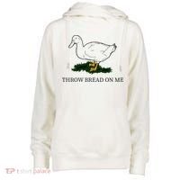 Throw Bread On Me Womens Funnel Neck Pullover Hood thumb 0