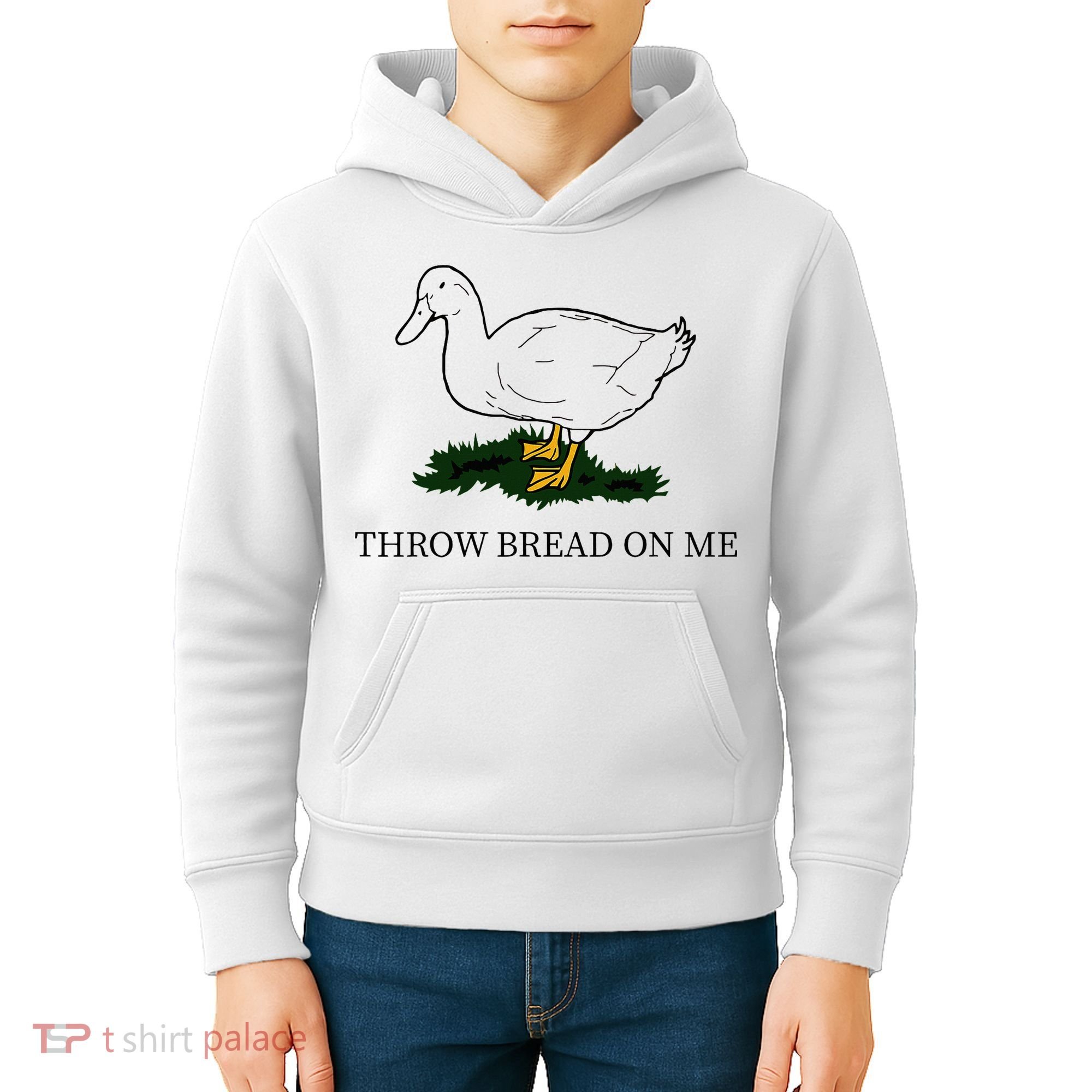 Throw Bread On Me Kids Hoodie