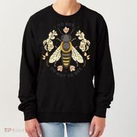 To Bee Or Not To Bee Bumblebee Spring Women's Sweatshirt thumb 0