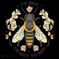 To Bee Or Not To Bee Bumblebee Spring Women's Hoodie thumb 2