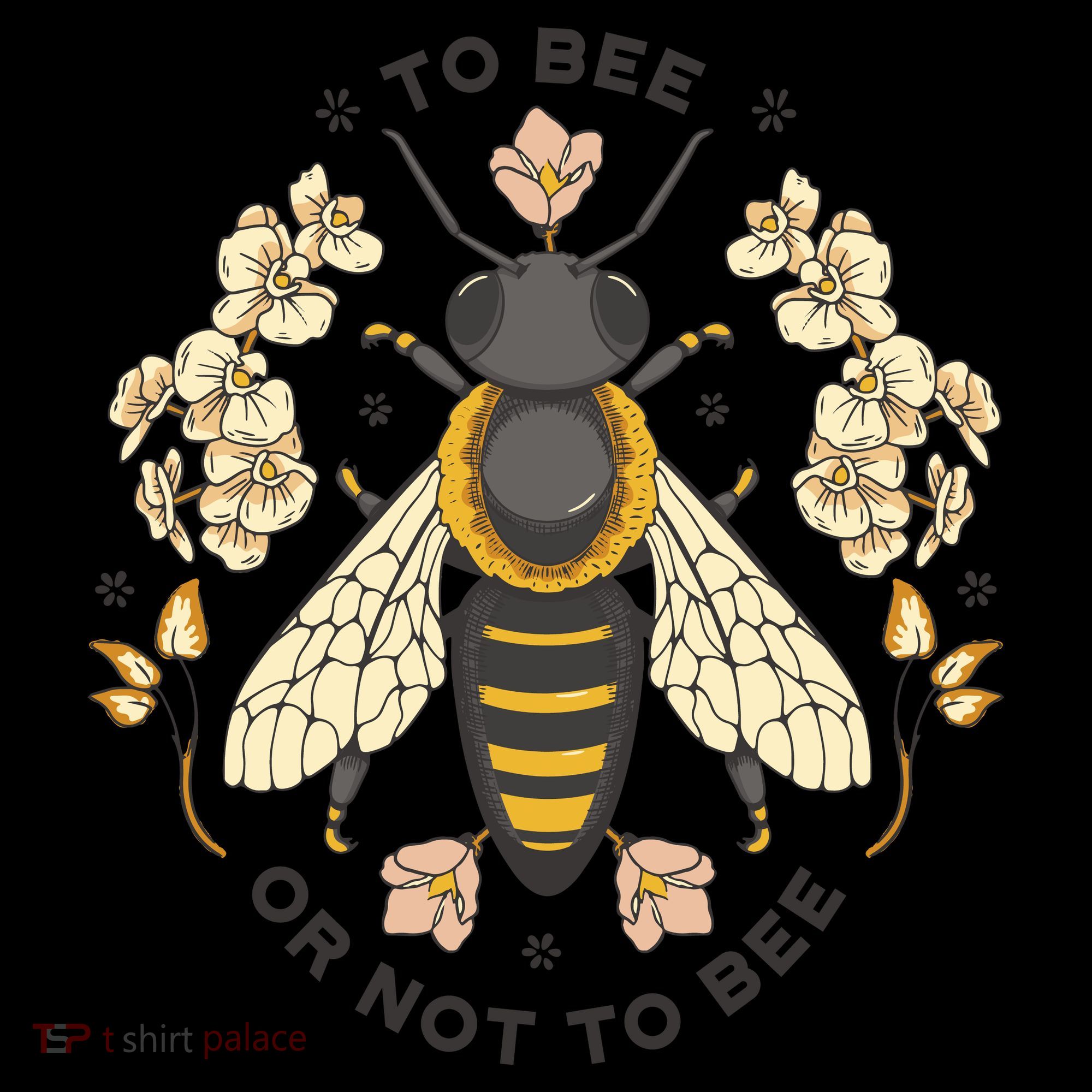 To Bee Or Not To Bee Bumblebee Spring Women's Tank Top