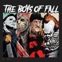The Boy Of Fall Michael Jason Freddy Pennywise Halloween Horror Character Women's Sweatshirt thumb 2