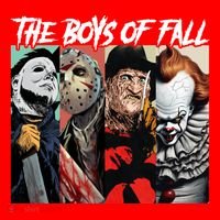 The Boy Of Fall Michael Jason Freddy Pennywise Halloween Horror Character Polo thumb 2