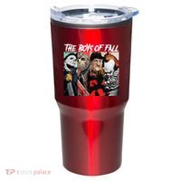 The Boy Of Fall Michael Jason Freddy Pennywise Halloween Horror Character Tumbler thumb 0